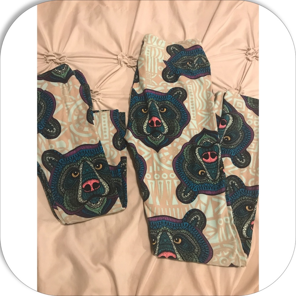 Lularoe bear leggings